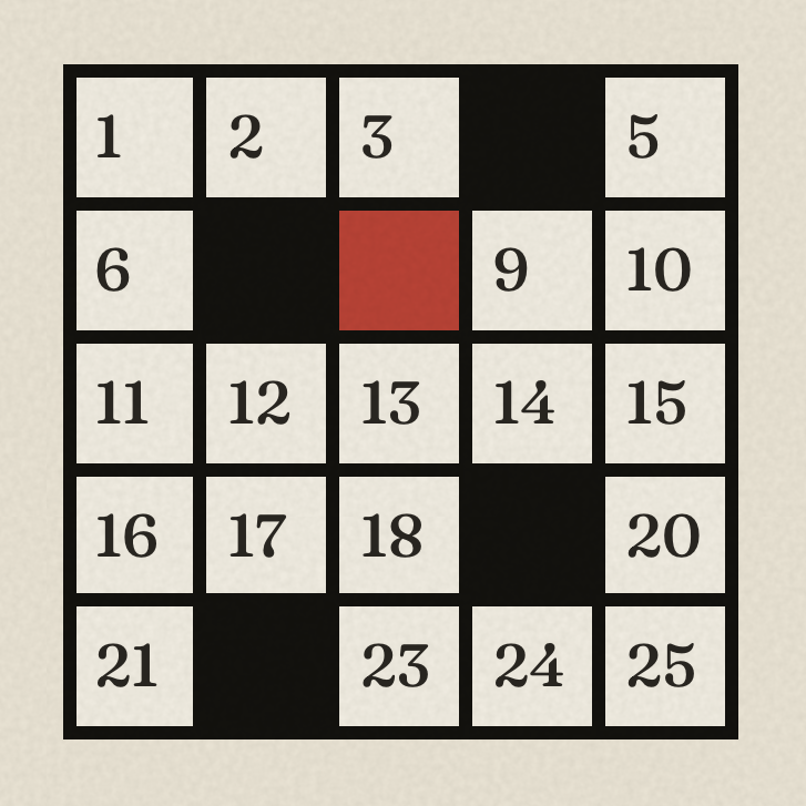 Crossword Ledger logo